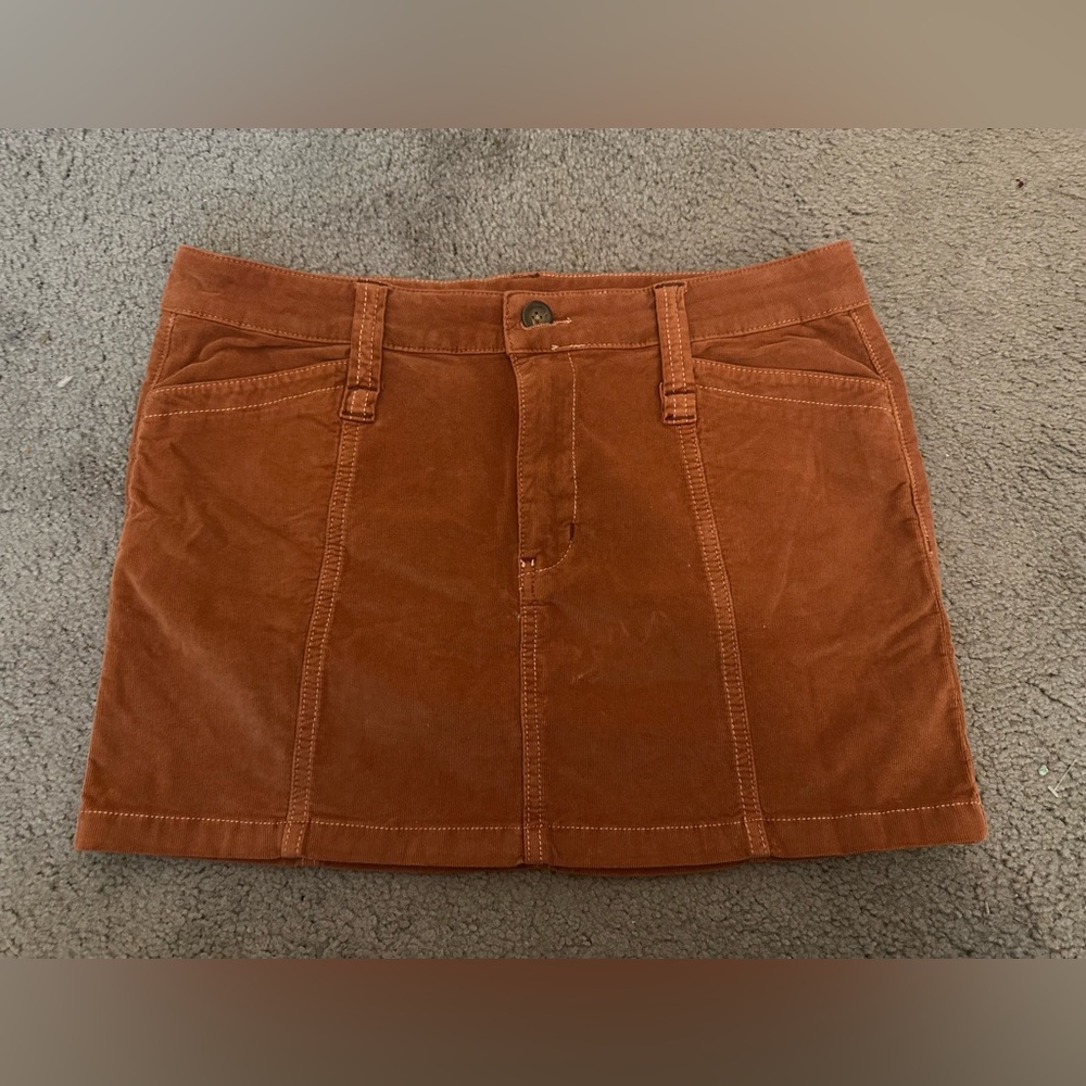 Free People Corduroy Skirt
